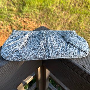 Vintage SR Squared by Sondra Roberts White and Iridescent Clutch